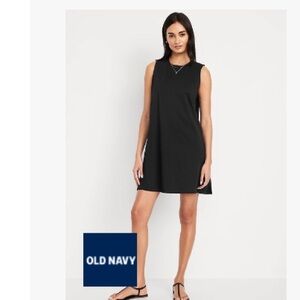 Old Navy Vintage Mini T-Shirt Dress in Jack Black